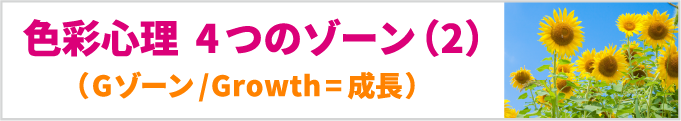 色彩心理の4つのゾーン（2）